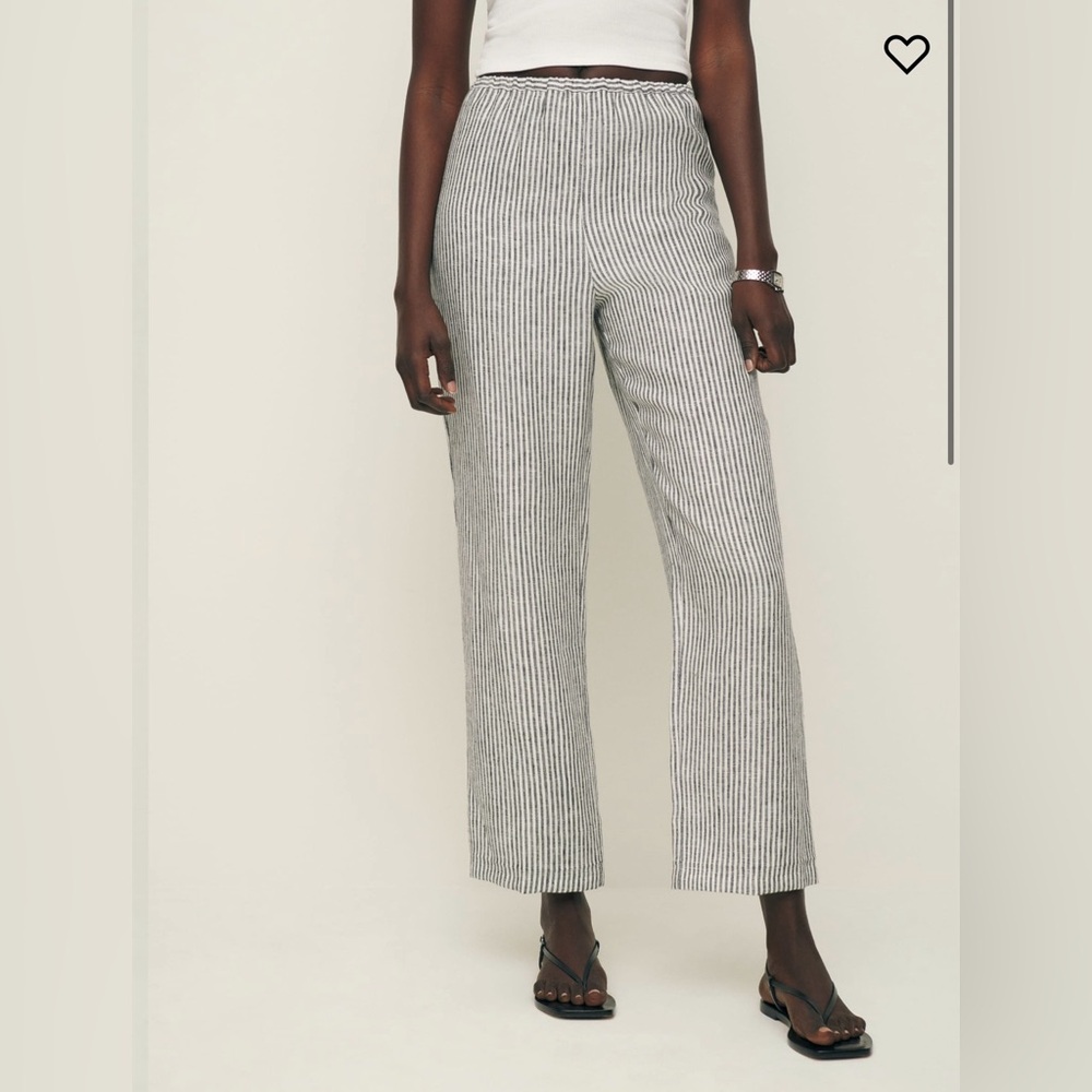 Remi Cropped Linen Pant